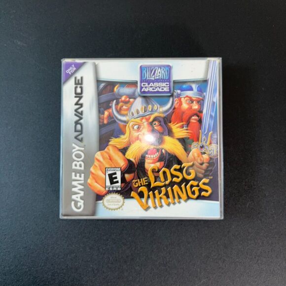 The Lost Vikings GBA Game Boy Advance CIB Complete w/ Manual Blizzard Arcade - Picture 1 of 4